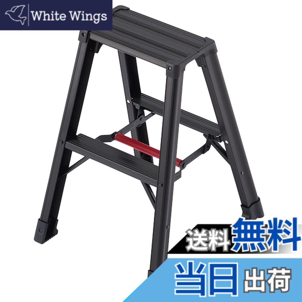 【送料無料】長谷川工業(Hasegawa) 専用脚立 脚軽 BLACK 2段 RZB-06b (0.60m) (17760)