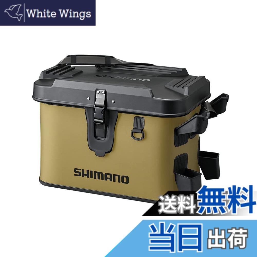 【送料無料】シマノ(SHIMANO) 釣り用タックルバッグ ロッドレストボートバッグ(ハード) BK-007T 27L カーキ