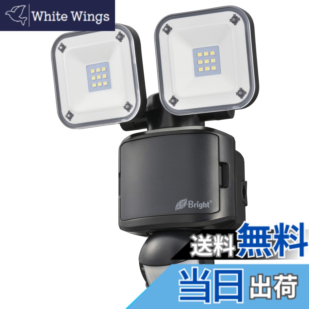 【貨物輸送無料】オーム電機 E-Bright LED検知器点火装置 蓄電池式 2灯 LS-B285A19-K 06-4239 OHM