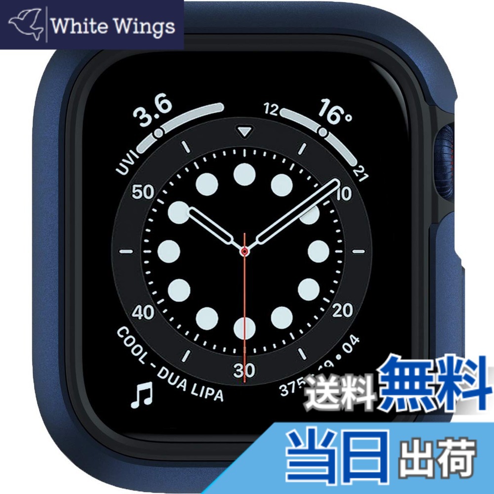 【貨物輸送無料】【SwitchEasy】 Apple Watch SE2 SE 44粍 相応う 入れもの 軽銀 x TPU 耐衝撃 2重社会システム ぼうぜん自失 吸いあげる 押しかぶせる [ AppleWatch アップルウォッチ 44粍 相応う ] Odyssey 空白文字青色
