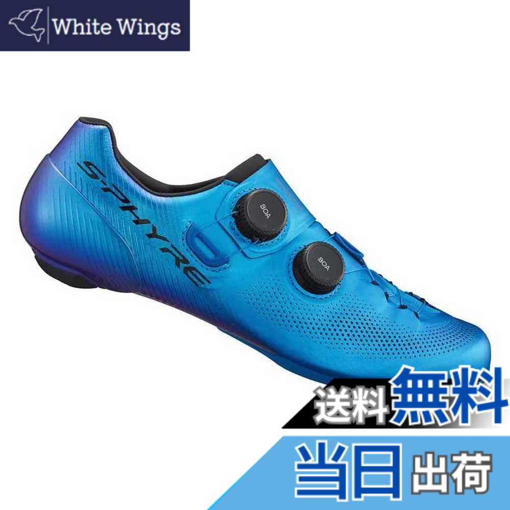 【貨物輸送無料】[シマノ] サイクリングシューズ SH-RC903 S-PHYRE 青碧39.0(24.5珊) SPD-SL