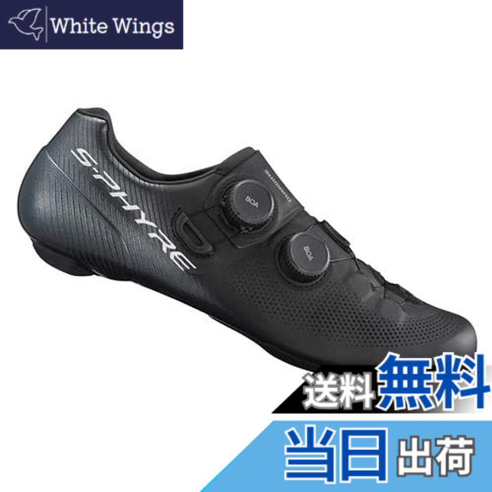 【貨物輸送無料】[シマノ] サイクリングシューズ SH-RC903 S-PHYRE 黒いこと39.0(24.5珊) 広広としたSPD-SL