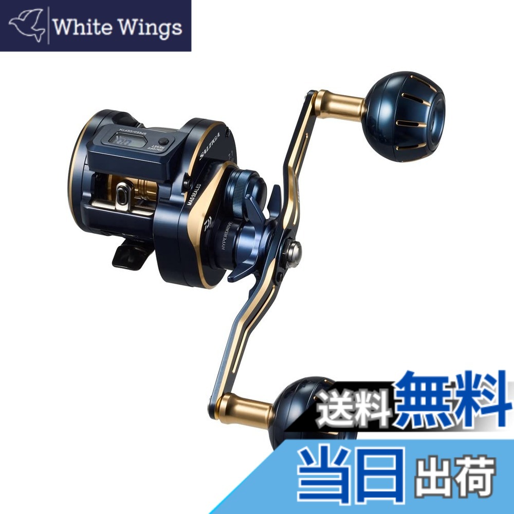 【送料無料】ダイワ(DAIWA) カウンター付キオフショアベイトリール ソルティガIC 100HL-DH|White Wings