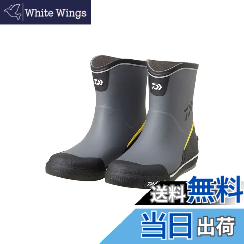 【貨物輸送無料】[ダイワ] フィッシングブーツ ＤＢ－２４１２ 薄墨色 M