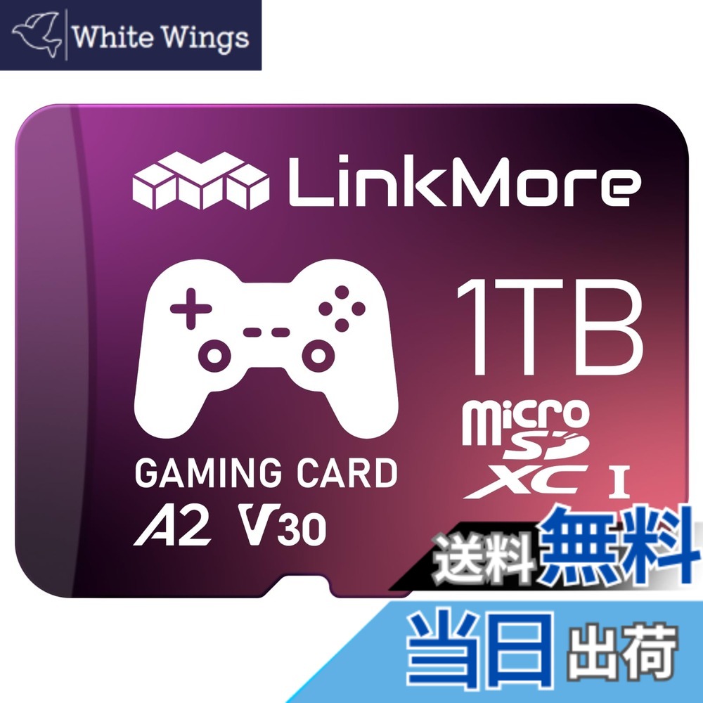 【貨物輸送無料】LinkMore XV23 PRO 1結核症 A2V30 MicroSDXC 歌留多 Switch相応う SDアダプタ付【最大限度読み込む170MB/s】