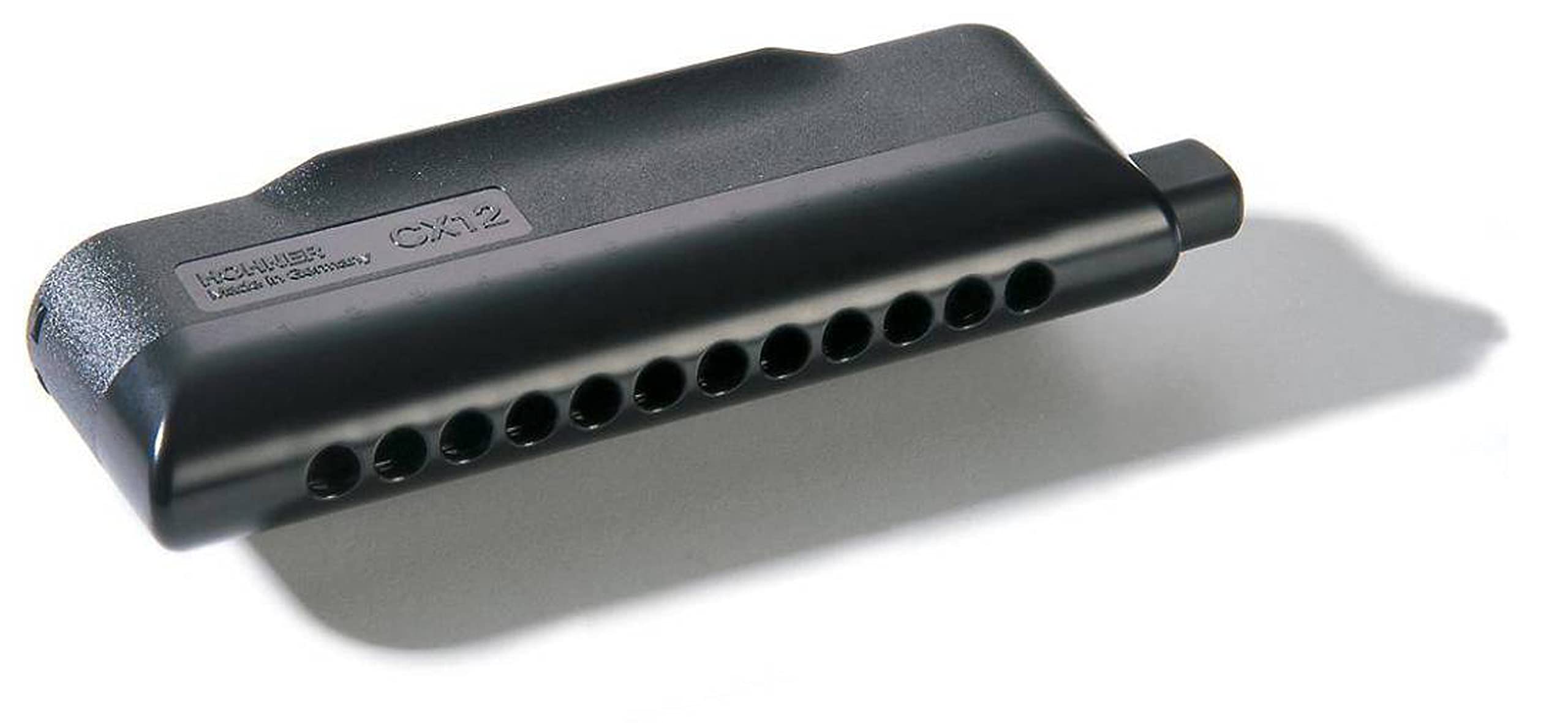 【送料無料】HOHNER ホーナー CX12 C調 クロマチックハーモニカ M754500 色:ブラック|White Wings