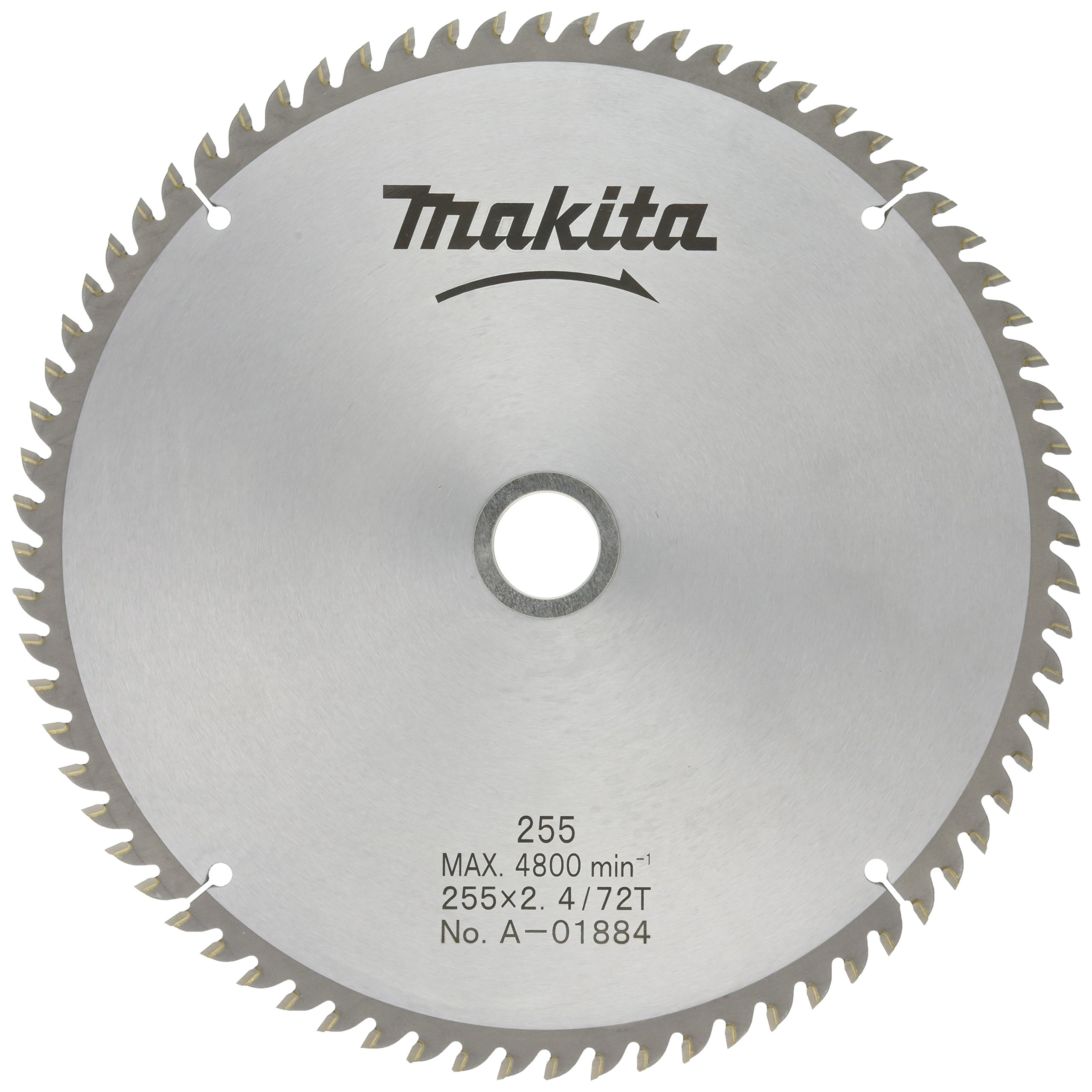 【送料無料】マキタ (makita) チップソー 木工・アルミ用 色：シルバー、サイズ：外径255mm 刃数72T｜White Wings