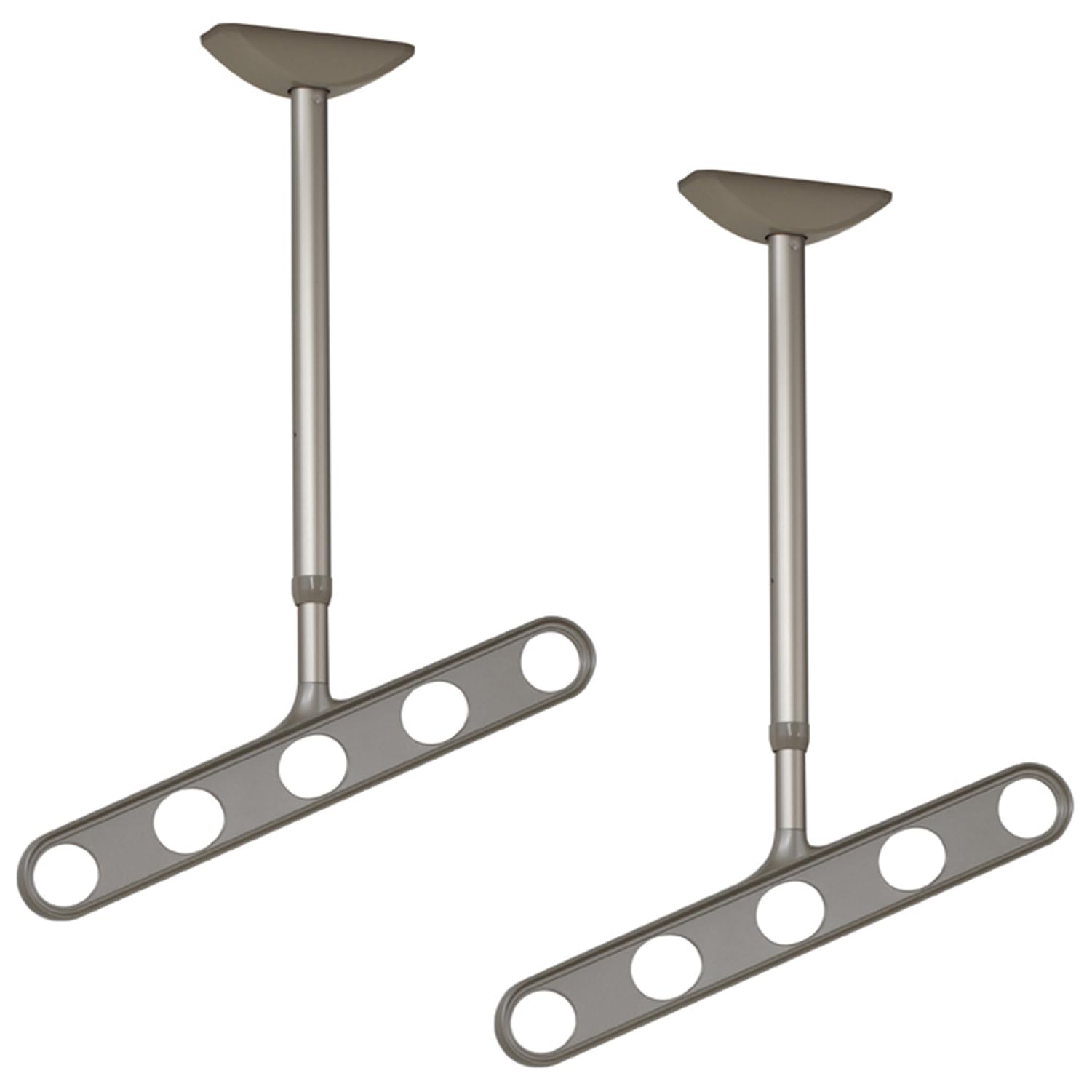 【送料無料】川口技研 軒天用物干し ホスクリーンZA/ZAN型 色：ステンカラー、サイズ：67cm~88cm｜White Wings