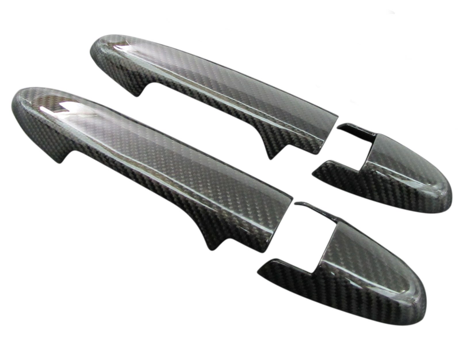 【送料無料】BRIGHTZ ヴェゼル RU1 RU2 RU3 RU4 リアルカーボンドアハンドルカバー ノブ フルカバータイプ 色:黒 (black)|White Wings