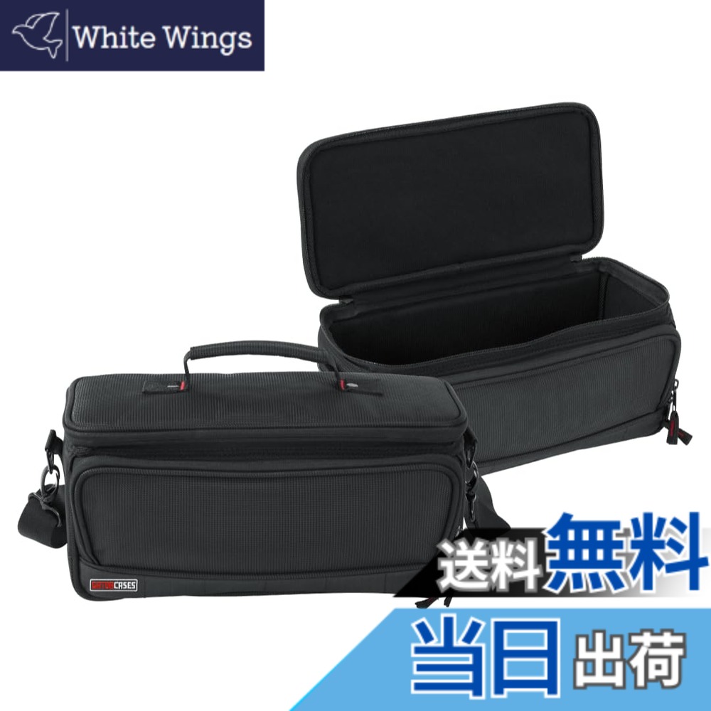 【送料無料】GATOR ゲーター ミキサーケース 高密度ナイロン製 G-MIXERBAG Series G-MIXERBAG 【国内正規品】 色：ブラック、サイズ：13.1" x 6.25" x 6"｜White Wings 8,318円