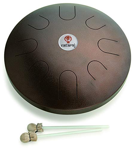 【送料無料】【澄みわたる音の粒】SOUND KING サウンドキング スティール・タング・ドラム 16インチ Bメジャー・ペンタトニック|BG-STD3AC-BMP|マレット&収納袋付き|アンティークコパー仕上げ 色:アンティークコパー、サイズ:16インチ|White Wings