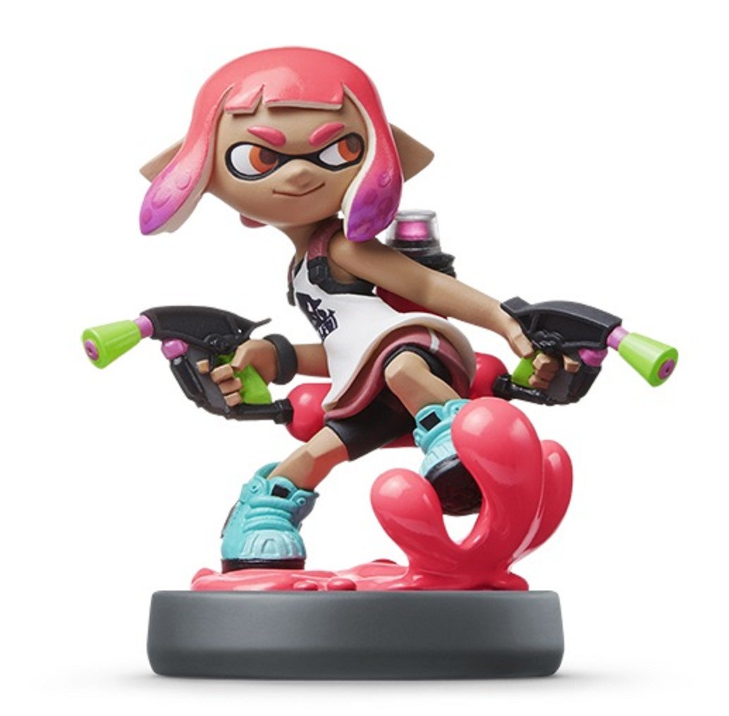 【送料無料】amiibo アオリ (スプラトゥーンシリーズ) 色：ガール【ネオンピンク】｜White Wings