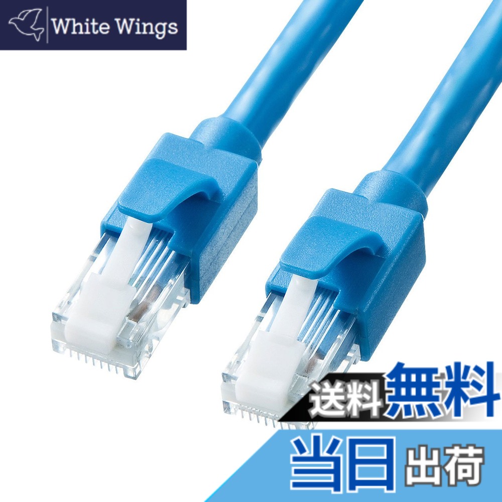 【貨物輸送無料】サンワサプライ 範疇6A ローカルエリアネットワーク有線テレビ 色：青色、大きさ：30m