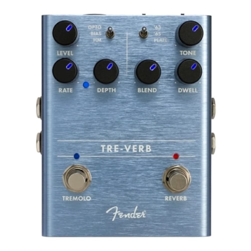 【送料無料】Fender 色：青い、サイズ：Tre-Verb｜White Wings