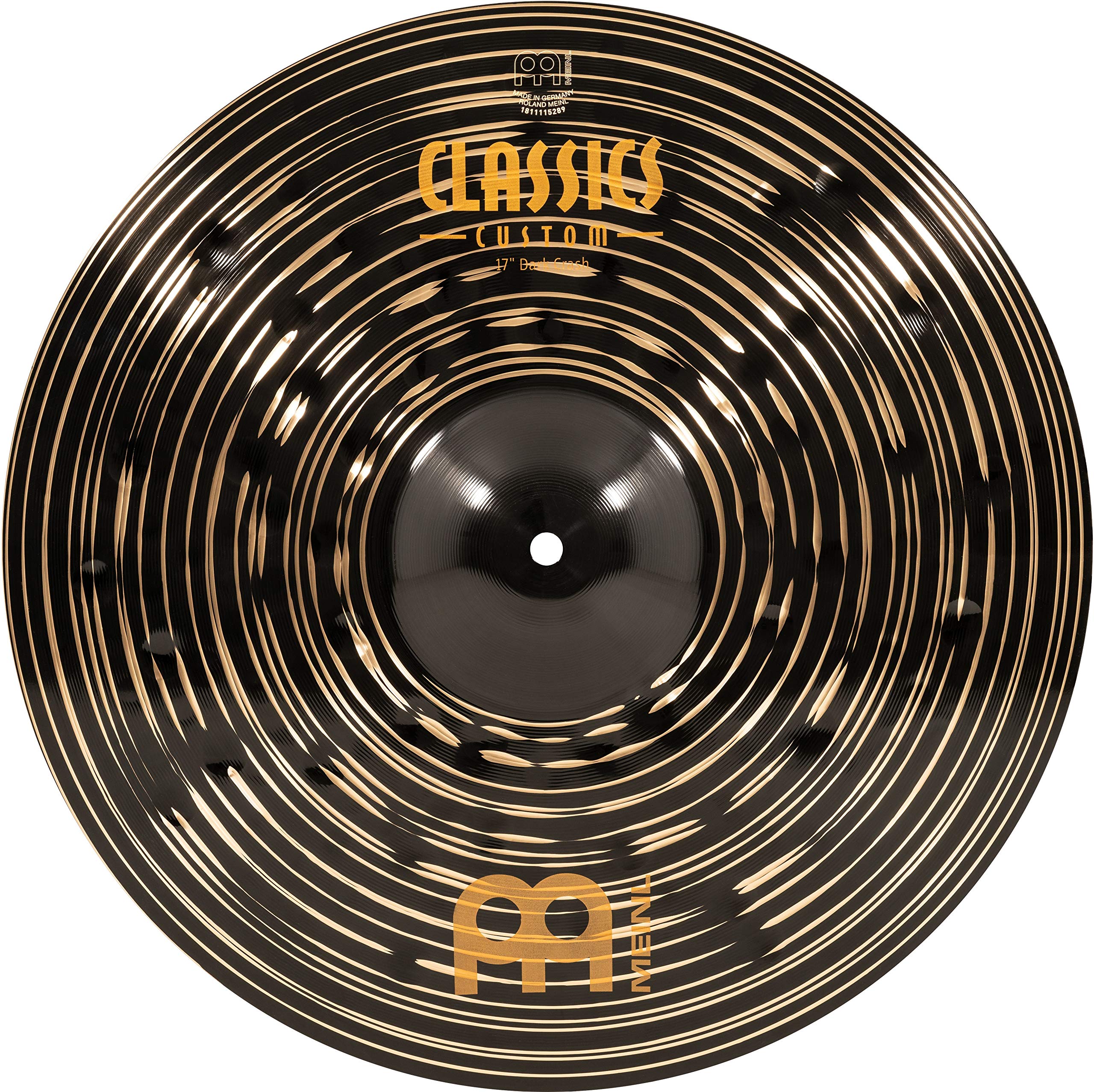 【送料無料】MEINL Cymbals マイネル クラッシュシンバル Classics Custom Dark 【国内正規品】 サイズ：17"｜White Wings