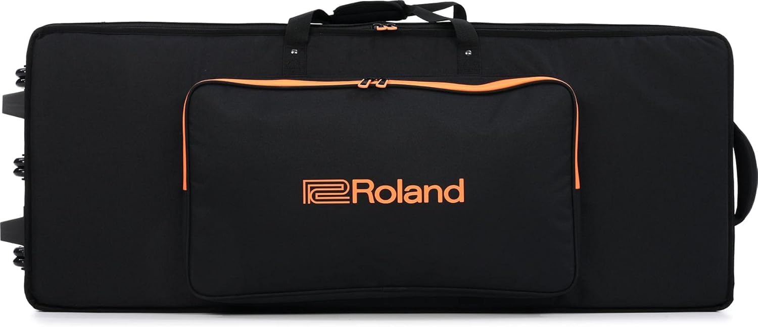 【送料無料】Roland ローランド キーボード用キャリングケース SC-GW3シリーズ キャスター付き 61鍵 / 76鍵 / 88鍵 各モデル用 色：ブラック、サイズ：76鍵盤｜White Wings