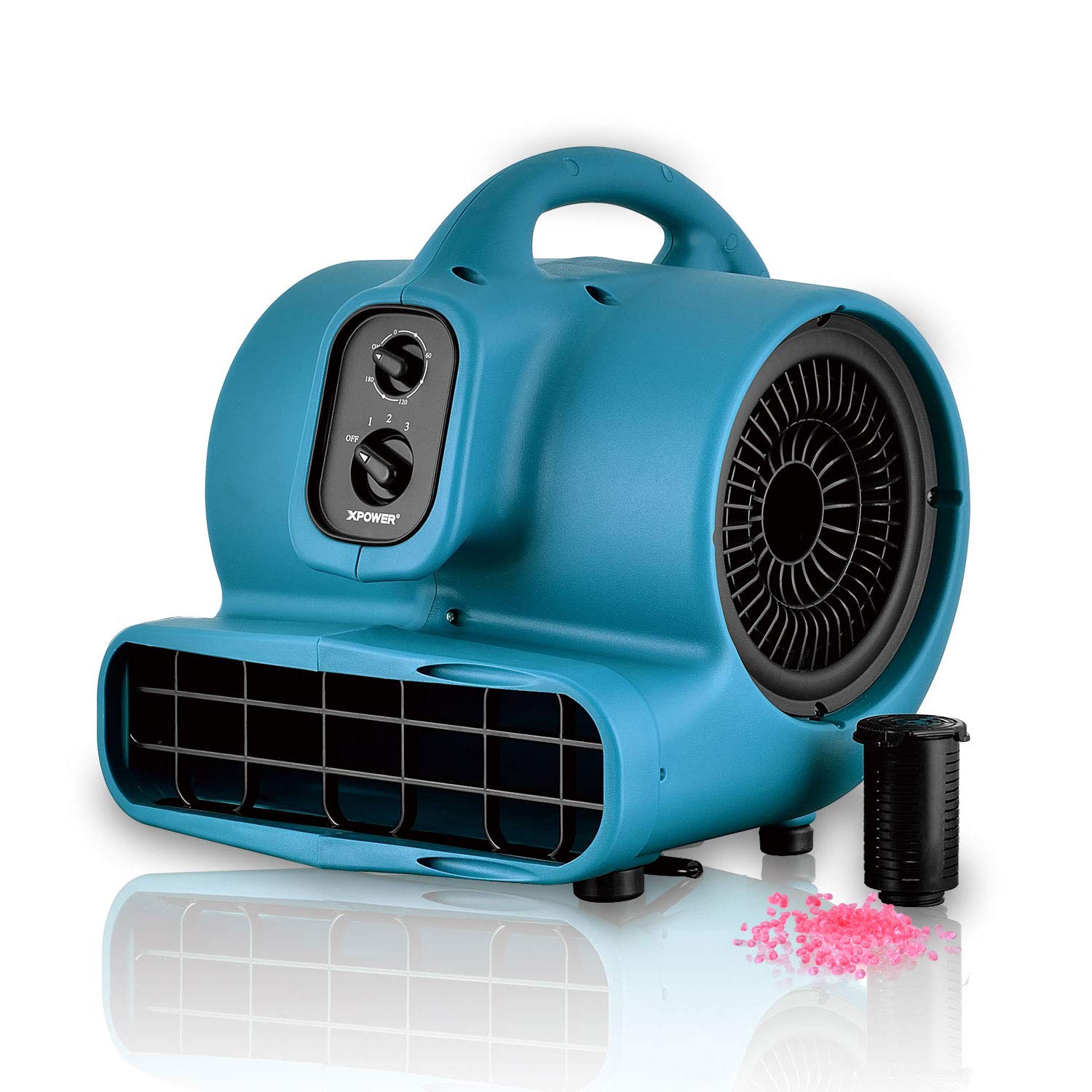 【送料無料】XPOWER多機能移動共用ファン乾燥機空気臭除去器ブロア、回復用およびダクト用 色：Blue、サイズ：P-450T｜White Wings