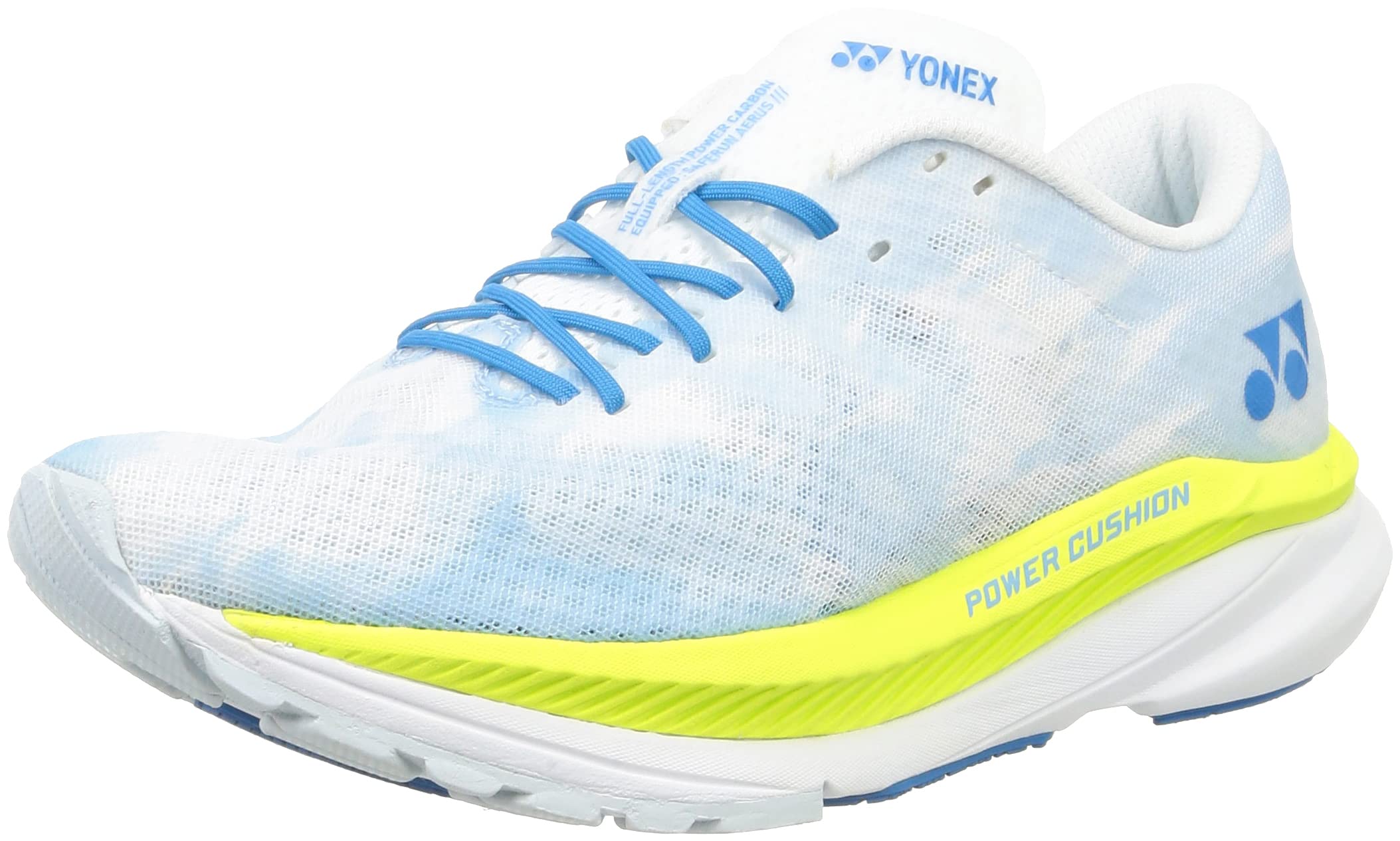 【送料無料】YONEX(ヨネックス) メンズ セーフランエアラスメンランニングシューズ 色：スカイ、サイズ：25.5 cm｜White Wings