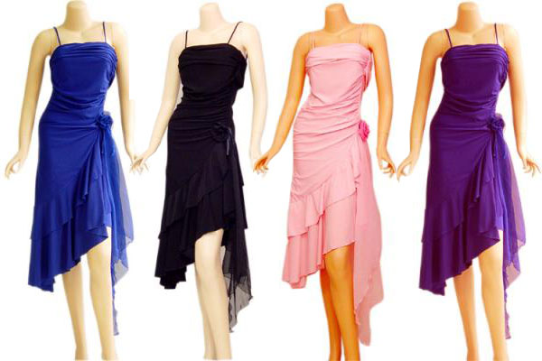 frill one piece dress