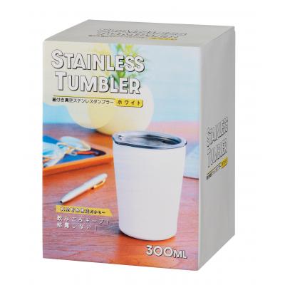 蓋付き真空ステンレスタンブラー ホワイト 429円税別 72個単位 メーカー直送品 代引き不可 時間指定不可 Alittlepeaceofmind Co Uk