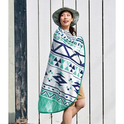 ネイティブ柄サークルタオル(@399円税別36枚単位メーカー直送品代引き不可・時間指定不可)