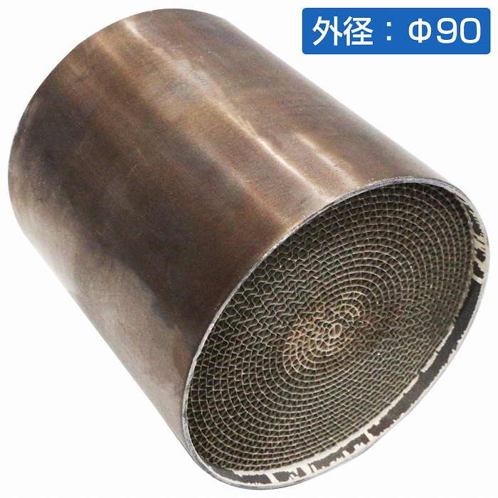 楽天市場】汎用 60mm 競技用 メタル キャタライザー スポーツ 触媒 直径 Φ 60 mm 全長 100mm #200cpsi 200セル  ワンオフ 加工用 φ76.5 : WIDE RANGE