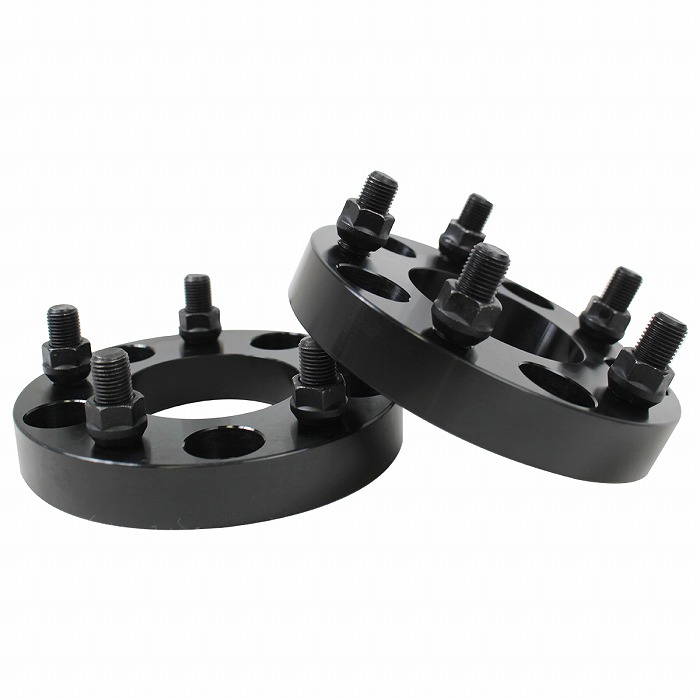 厚さ 25mm PCD 127 5H 5穴 M14 P1.5 ダッジ デュランゴ ジープ ラングラー JL グランドチェロキー WK36 ワイドトレッド スペーサー|WIDE RANGE