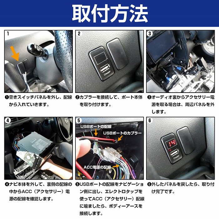 楽天市場】トヨタBタイプ マーク2クオリス MCV/SXV20系 H9.4～H13.2 LED発光：ブルー 電圧計表示 USBポート 充電 12V  2.1A 増設 パネル USBスイッチホールカバー：WIDE RANGE