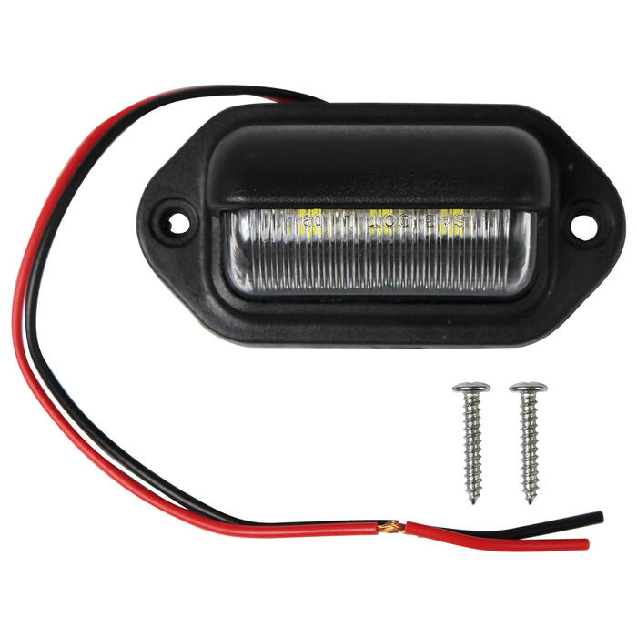 264円 【SALE／92%OFF】 汎用 LED ライセンス灯 12V ナンバー灯 ホワイト 1個 トラック トレーラー 路肩灯 白発光 6000k  バックランプ 車幅灯 軽自動車 普通車