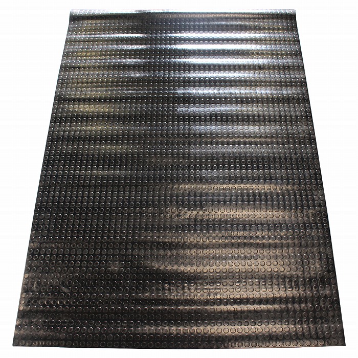 『丸柄 5mm厚』軽トラック 荷台 床 保護 ゴムマット 140cm×200cm 軽トラ ラバー マット ハイゼット サンバー キャリー
