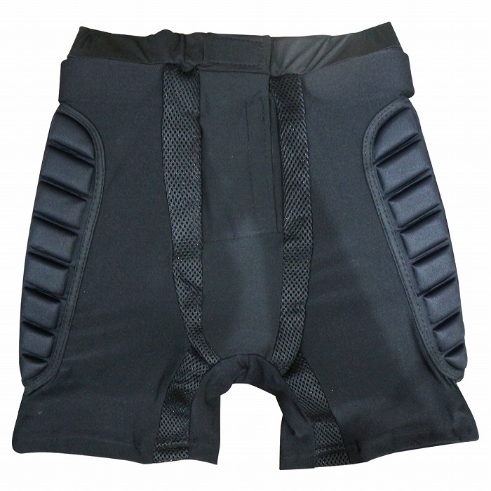 ヒップガード 膝パッド付き ブラック 楽天市場】ヒップガード ヒッププロテクター レーシング 下着 バイク