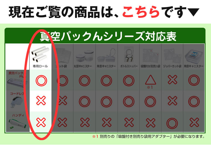 即納★あす楽★真空パックんplus【スーパーロール小2本セット】真空パックんプラススーパーロール替えロールキャニスター真空パック器容器保存パック袋家庭用大小家庭用真空パック器しんくうぱっくんぷらす真空保存簡単密閉真空パック