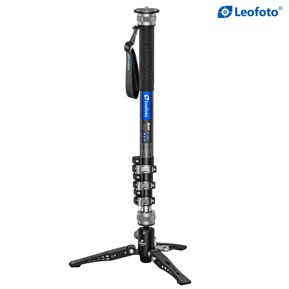Leofoto(レオ写真絵)MF-324C+VD-04 フットペダル式炭素一脚のみ