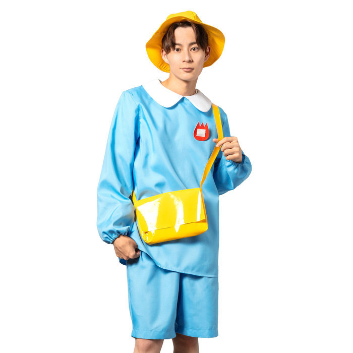 3点にゃん すのチル コスチューム 衣装 服 man 予約受付中】すのチル コスチューム 服 紅白ストライプ スーツ