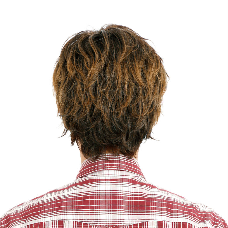 貨物輸送無料 メンズウィッグ 男性用件かつら グランジウェーブ ビターシナモンブレンド J 3457 Oceanblueflorida Com