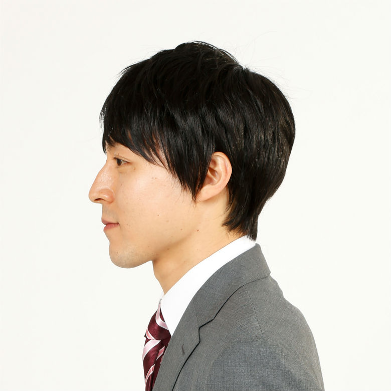 送料無料 メンズウィッグ 男性用かつら カジュアルマニッシュショート スタンダードブラック J 3471 男性かつら 全カツラ 男性ウィッグ Salon Raquet De