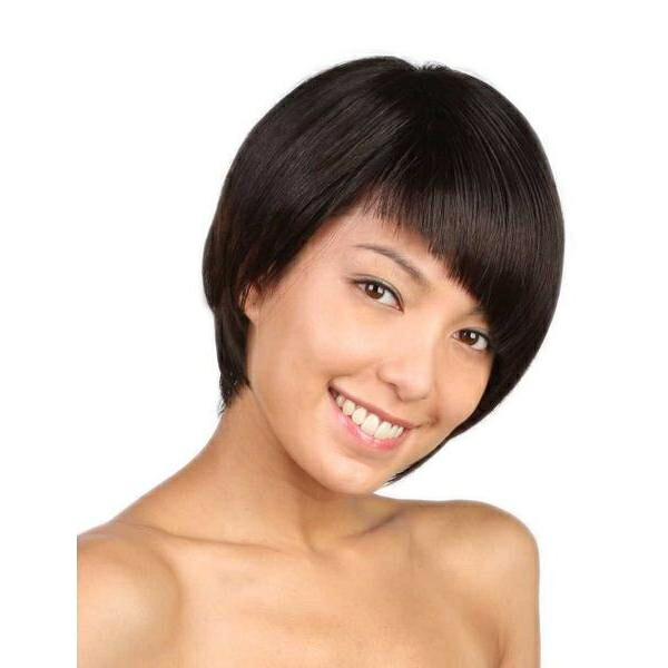 タイムセール開催中 サンキュークーポン配布中【Wigs2you】アシンメトリー/医療ウィッグ/日本製高級ファイバー使用/71104/フルウィッグ/ショート/最高級/ナチュラル/かつら/LeSalon/プロスタイリスト監修/女装/コスプレ【BOX受取対象商品】｜Wigs2you