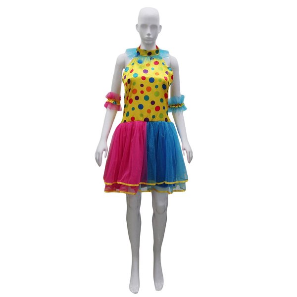 ピエロ JCP-157 衣装一式 コスプレ 衣装 コスチューム ハロウィン パーティ 仮装 お揃い 目立つ衣装