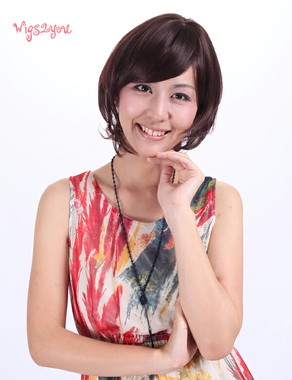 【Wigs2you】耐熱ウィッグ 簡単着用 W-800 日本製高級ファイバー使用 フルウィッグ ショート 最高級 ナチュラル かつら 女装 自然 小顔効果抜群 医療ウィッグ【BOX受取対象商品】｜Wigs2you