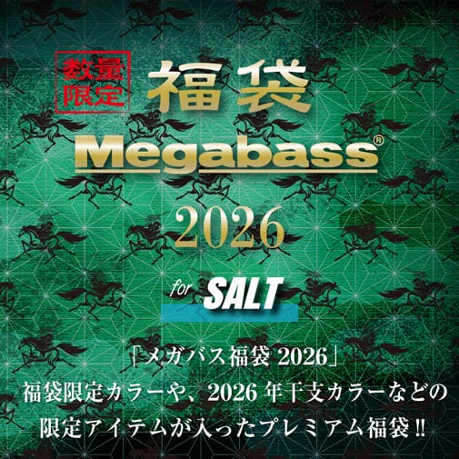 楽天市場】【値下げ】メガバス(Megabass) 2026年福袋 SALT SET 【釣り