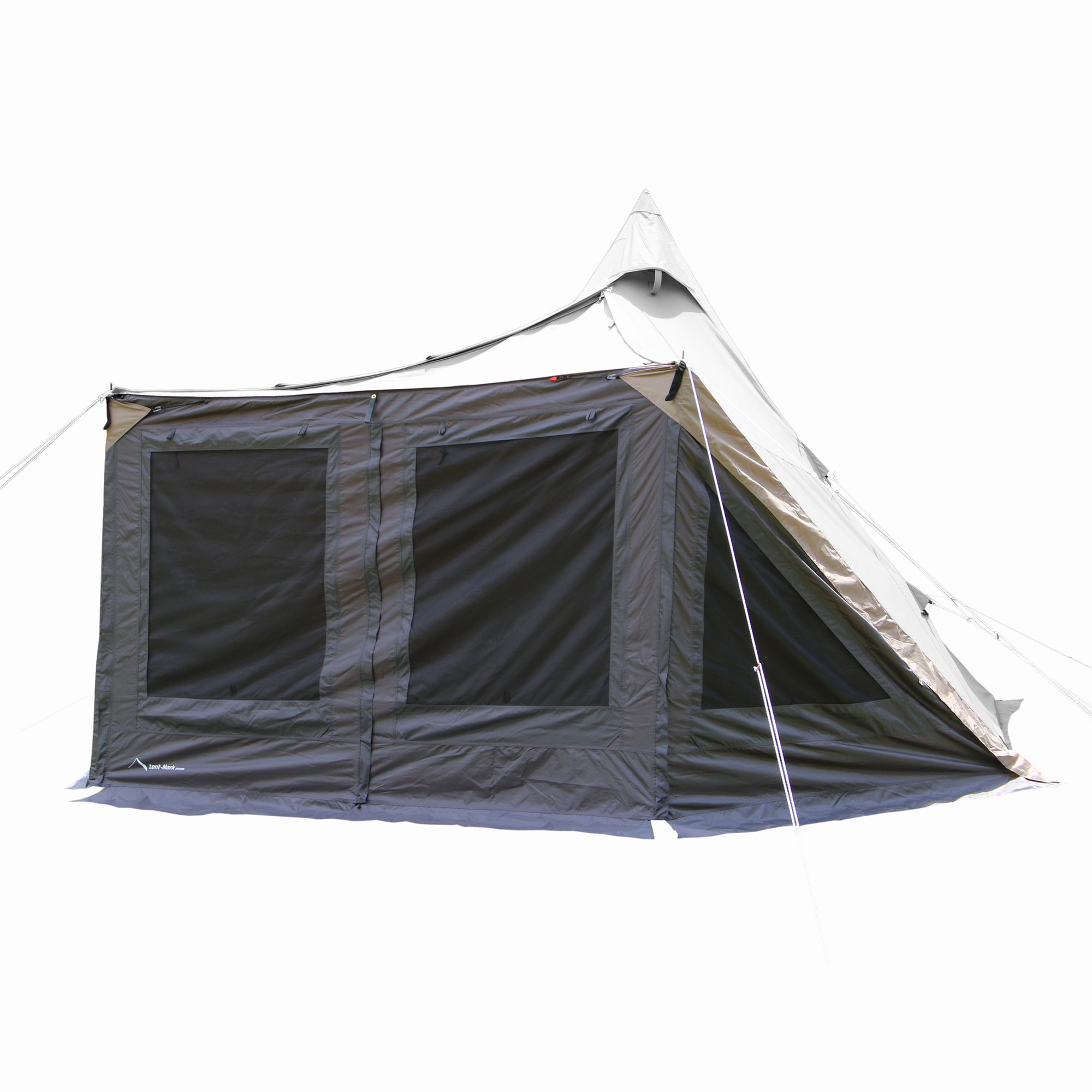 テンマクデザイン　サーカスST DX用 フロントフラップ ワイド【ST ブラック】 tent-Mark DESIGNS (オプション品) WIDE｜ＷＩＬＤ-１店