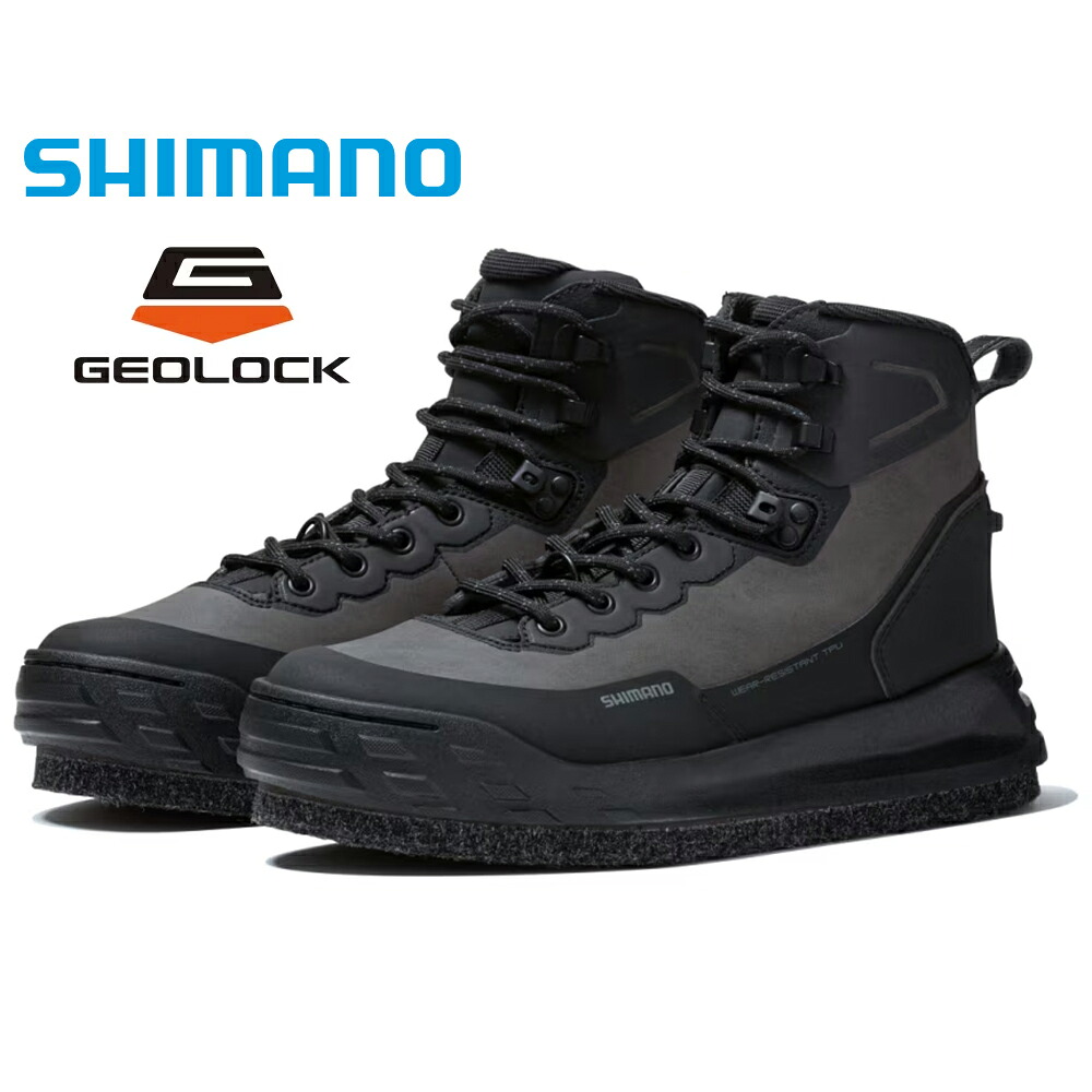 シマノ ジオロック ウェーディングシューズ カットピンフェルト [FS-284Z]｜ＷＩＬＤ-１店