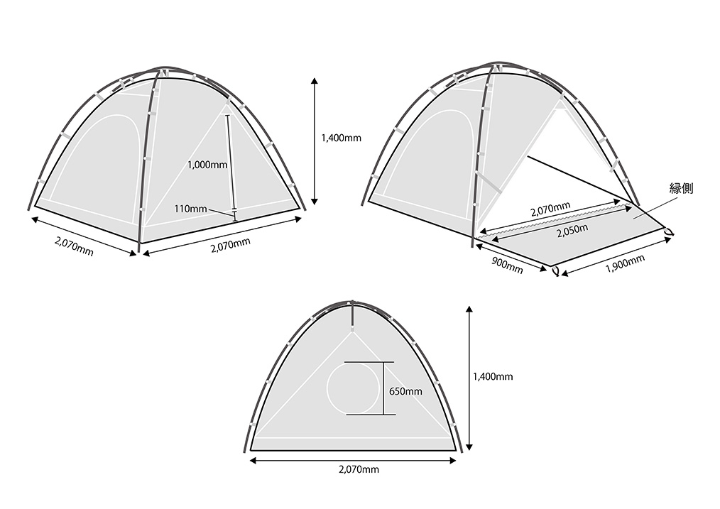 11月18日限定P2倍】テンマクデザイン 公式 LALA ララ テント