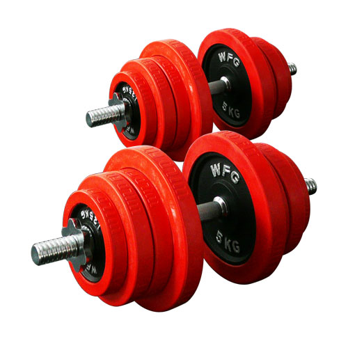 WILD 30kg ダンベル 中古品 楽天市場】黒ラバーダンベルセット 30kg送料無料 筋トレ