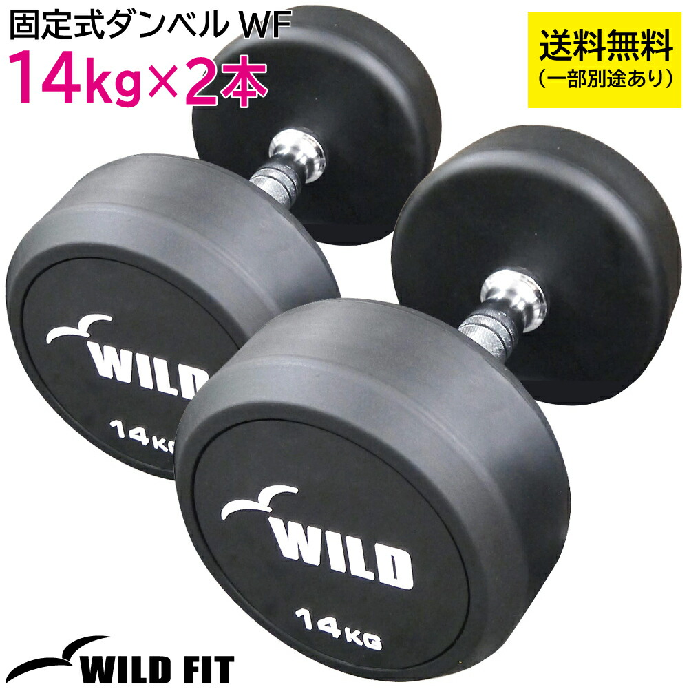 楽天市場】固定式ダンベル 30kg WF 2本セット送料無料 ジムダンベル 