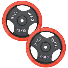 楽天市場】赤ラバープレート 2.5kg (4枚)《返品・交換不可》ダンベル