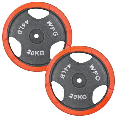 楽天市場】赤ラバープレート 2.5kg (4枚)《返品・交換不可》ダンベル