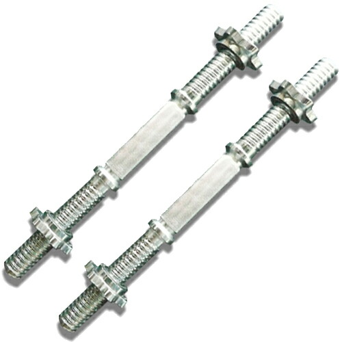 HERO WILD FIT ダンベルシャフト 2本セット 楽天市場】ダンベルシャフト 450mm 2本セット(スクリューカラー付