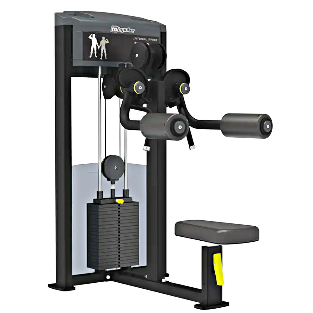 ラテラルレイズ (200ポンド) 《impulse/インパルス》 トレーニングマシン トレーニングベンチ 業務用 送料無料 [WILD FIT ワイルドフィット] 151,250円