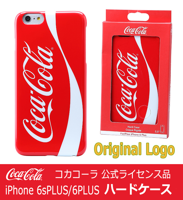 楽天市場 送料無料 コカコーラ公式 Iphone6s Plus 6 Plus ケース Coca Cola ハードケース Original Logo オリジナルロゴ ウイルビーマート楽天市場店